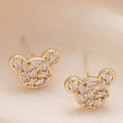 Niche Temperament High-grade Sier Needle Zircon Female Rings
