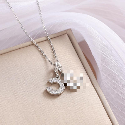 Titanium Steel Colorfast Ornament Female Micro Necklaces