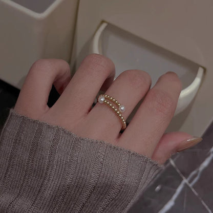 Strong Gold Plated Index Finger Little Rings