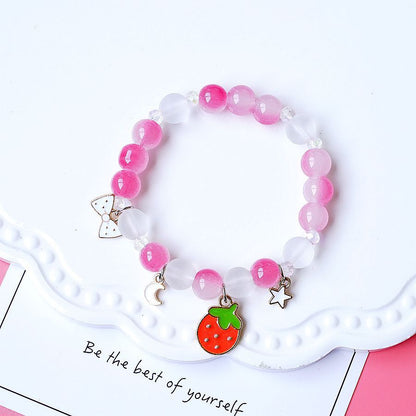 Korean Style Graceful Cute Crystal String Bracelets