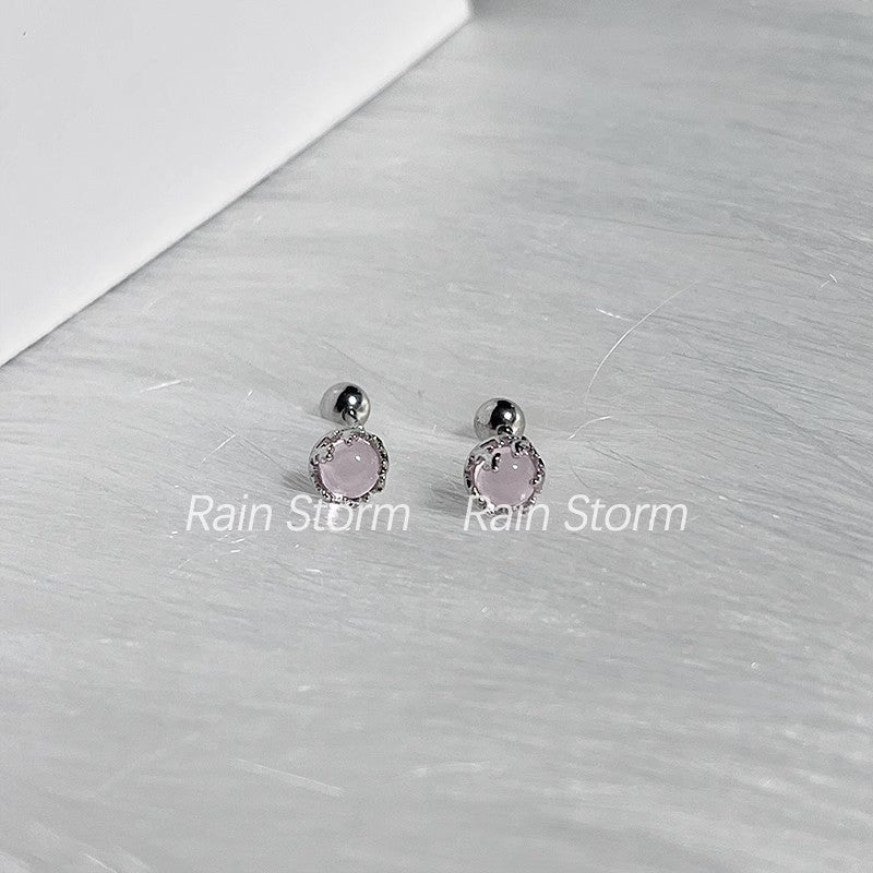 Women's Small Mori Ear Bone Pin Sleeping Earrings