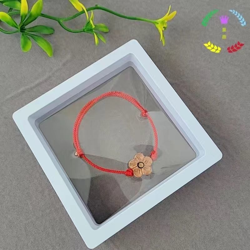 Women's Sweet Cute Good Luck Safe Red Bracelets