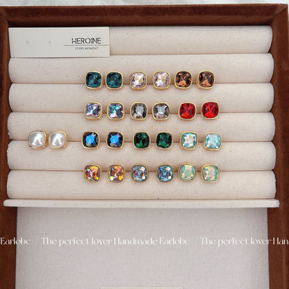 Women's Advanced Crystal Zircon Ear Combination Retro Exquisite Rings