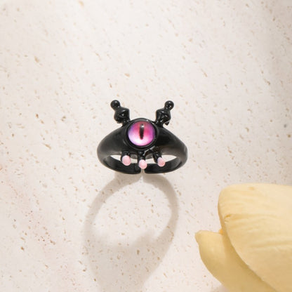 Funny Cartoon Open Personality Niche Unique Rings