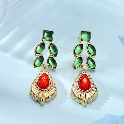 Women's Palace Style Niche High-grade Vintage Ornament Earrings