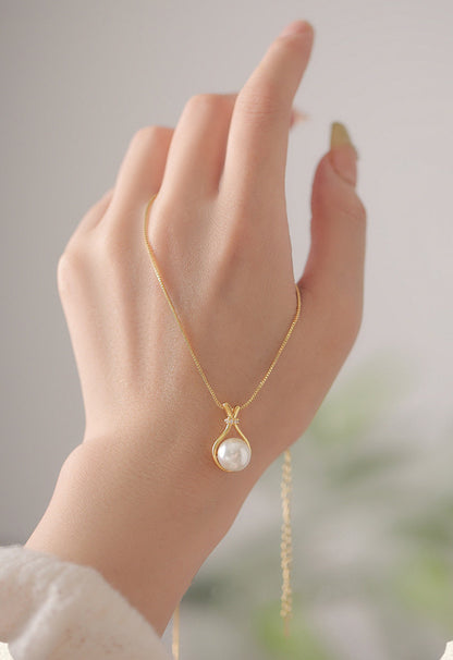 Imitation Jade Lucky Bag Female Light Necklaces