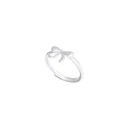 Bow Open Female Niche Design Sweet Rings