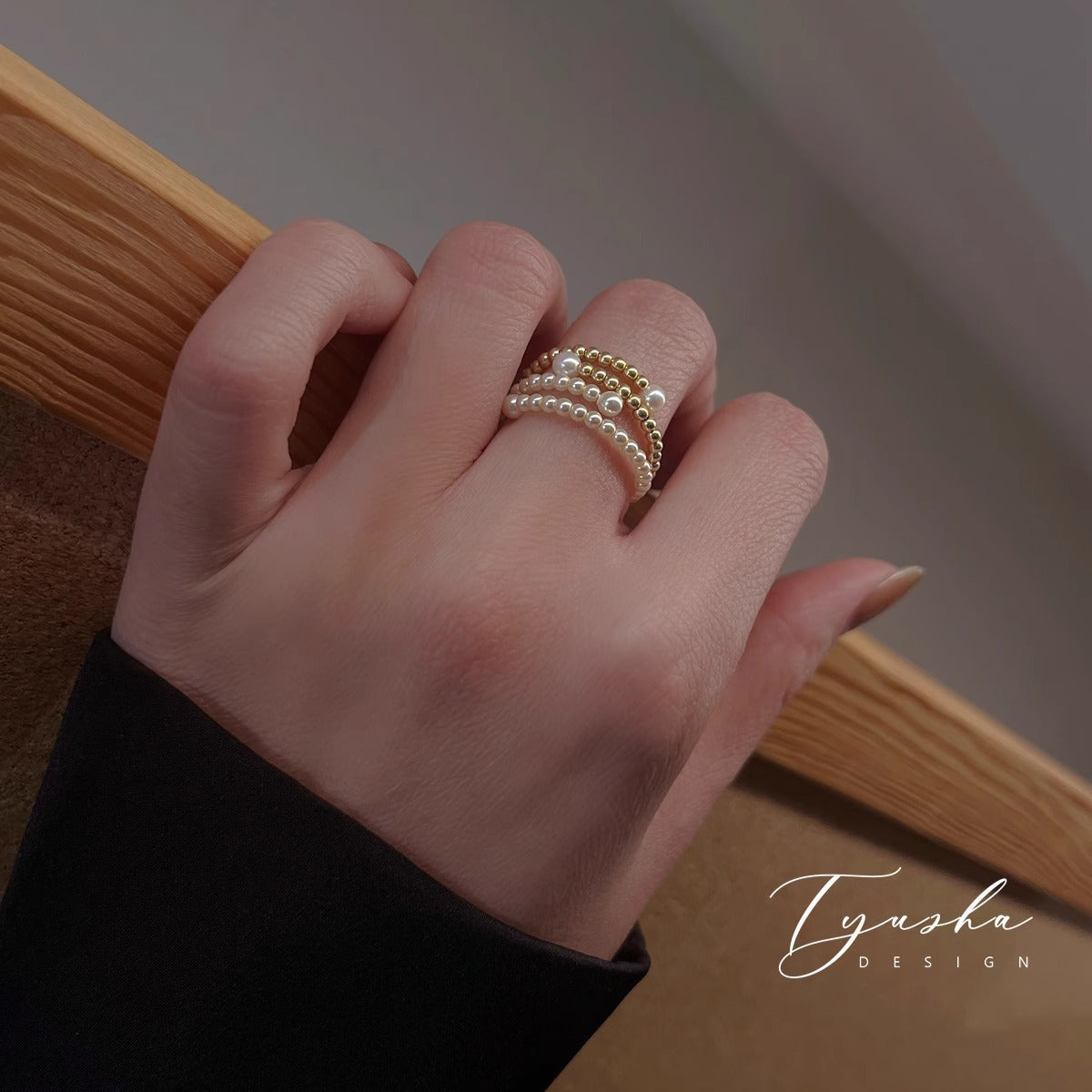 Strong Gold Plated Index Finger Little Rings