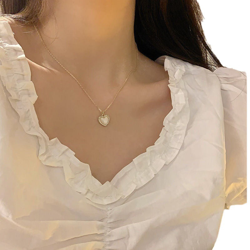 Women's Stars Love For Trendy Design High-grade Clavicle Necklaces