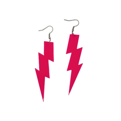Pentagram Star Lightning Ear Hook Party Decoration Earrings