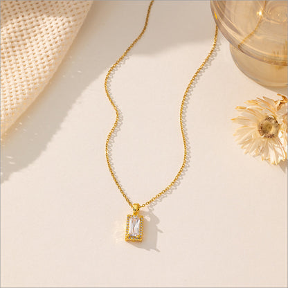 Women's Steel No Fading Design High-grade Light Necklaces