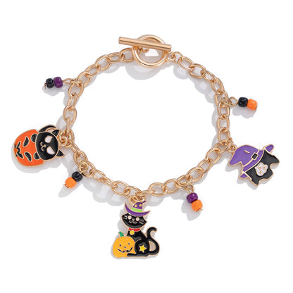 Halloween Party Ghost Trendy Female Pumpkin Bracelets