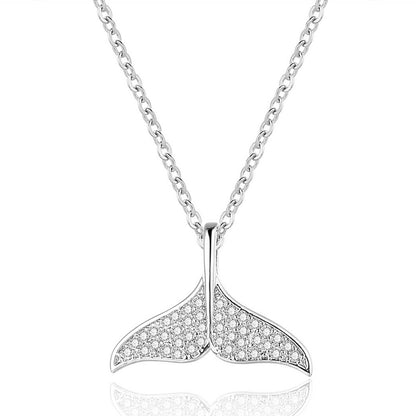 Women's Beads Small Sugar Cube Mermaid Tears Necklaces