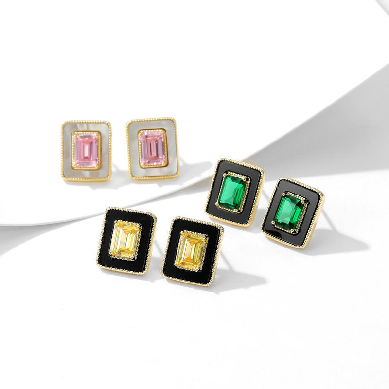 Needle French Minority Temperament Style Fashion Earrings