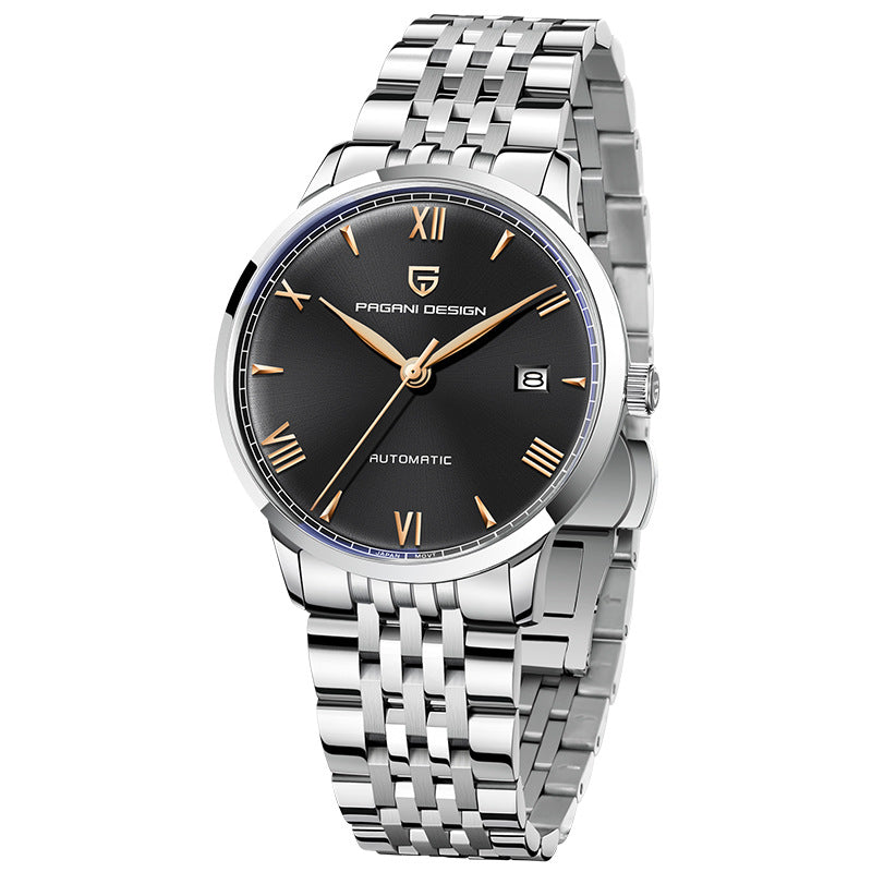 Men's Watch Automatic Stainless Steel Waterproof Mechanical Watches