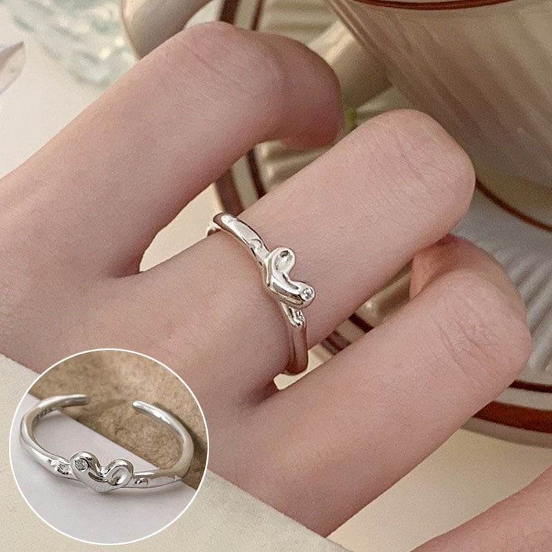 Offer Open Female Retro Fashion Twin Rings