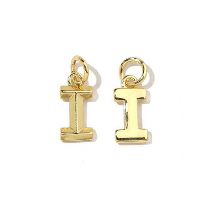 Real Gold Color Retaining English Letter Female Necklaces