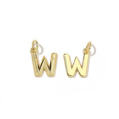 Real Gold Color Retaining English Letter Female Necklaces