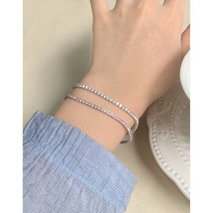 Women's Special Interest Light Luxury Design Diamond Bracelets