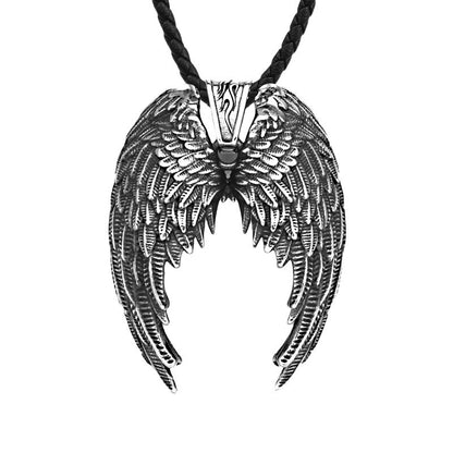 Women's & Men's Stainless Steel Angel Wings Fashion Personality Pendants