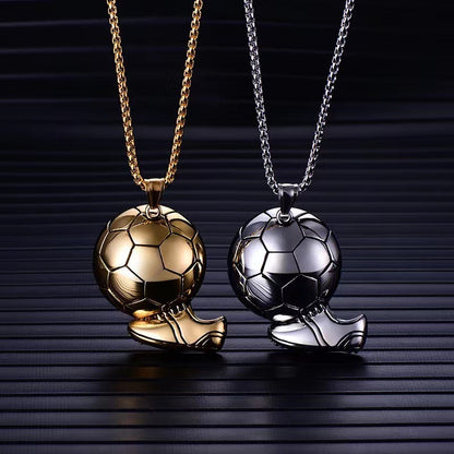 Men's World Cup Football Personalized Retro Creative Necklaces