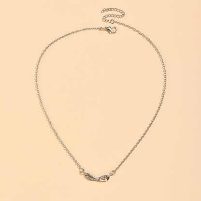 Alloy Digital Simple Personality Geometric Clavicle Pendants