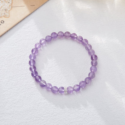 Collection Nine Purple Off Fire Energy Crystal Bracelets