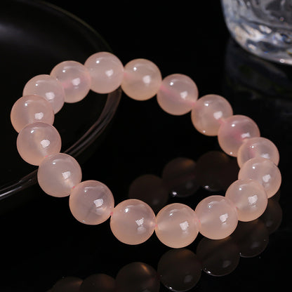 Jewelry Natural Grapefruit Pink Jade Simple Bracelets