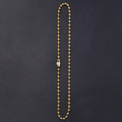 Innovative Durable Bead Chain Clavicle Vacuum Necklaces