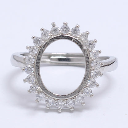 Frame Open Mouth Autumn Copper Alloy Electroplating Sier Rings
