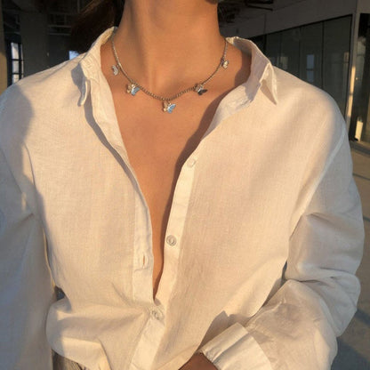 Niche Clavicle Chain Tide Temperamental Cold Necklaces