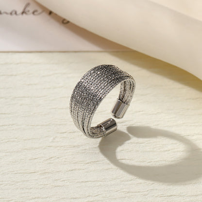 Luxury Open Personality Design Fashion Temperament Rings