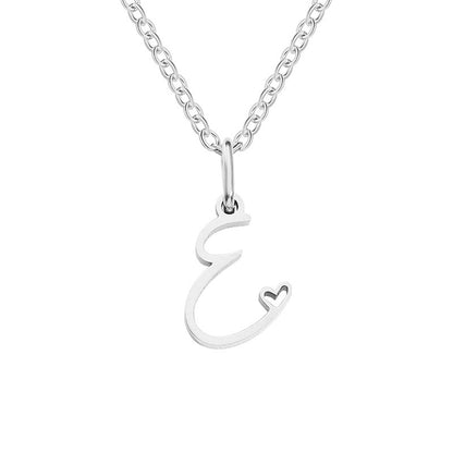 Letter Female Personalized Minority Clavicle Chain Pendants