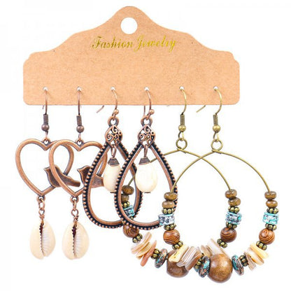 Ethnic Style High-grade Bohemian Vacation Hollow Rings