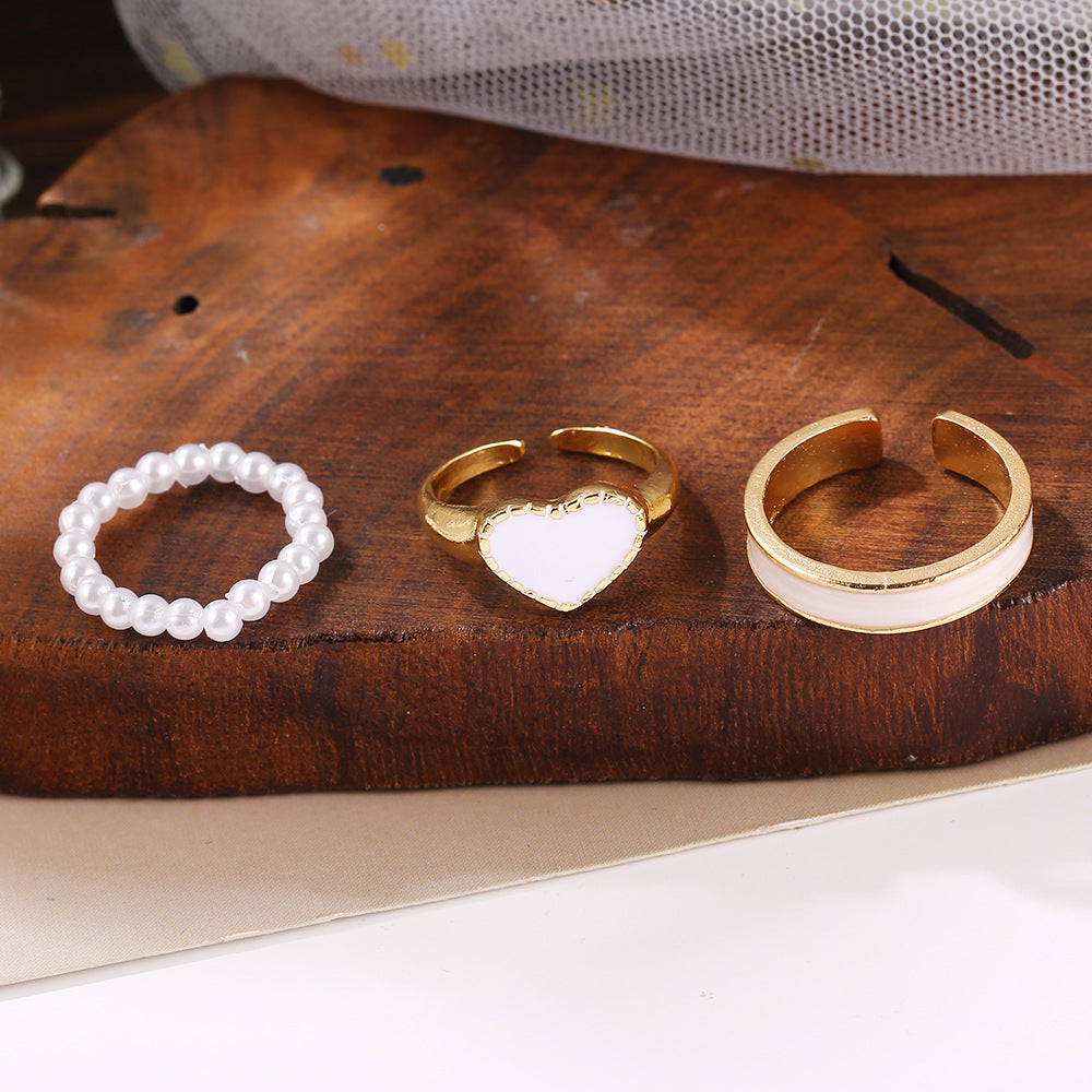 Dripping Open Nice Index Finger Love Rings