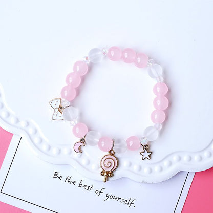 Korean Style Graceful Cute Crystal String Bracelets