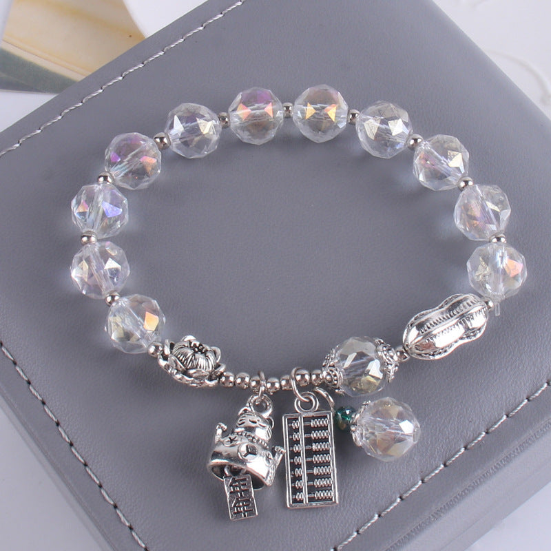 Imitation Sier Lucky Cat High Sense Bracelets