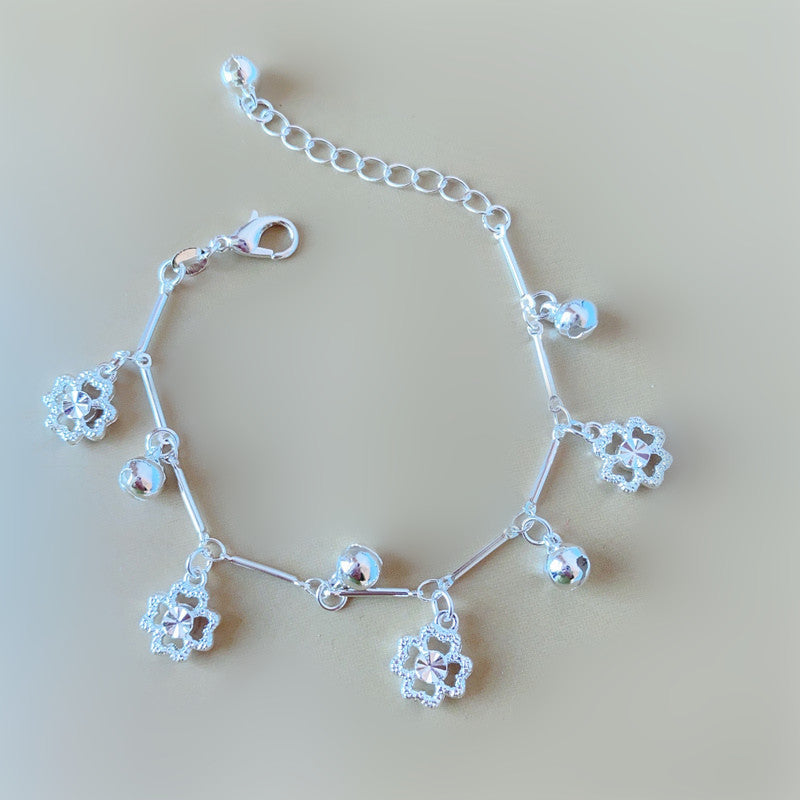 Female Korean Style Simple Imitation Sier Bracelets