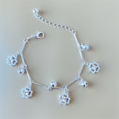Female Korean Style Simple Imitation Sier Bracelets