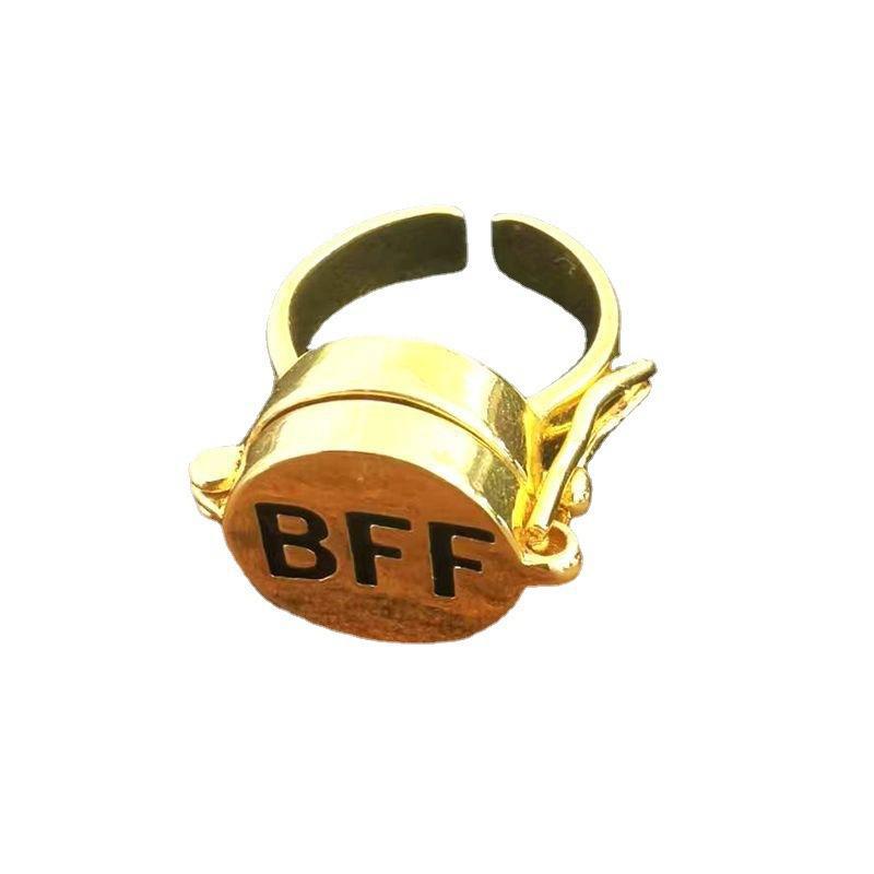 Star Good Friend Gift Get Cartoon Rings