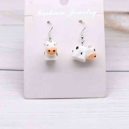 Ice Cream Candy Drink Resin Homemade Earrings