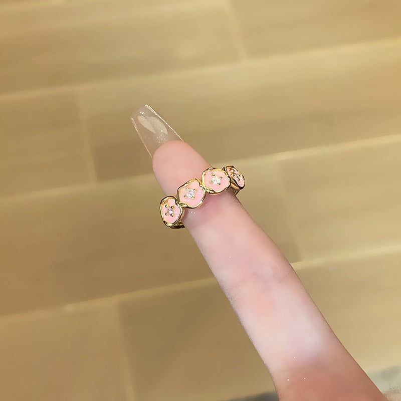 Chinese Fashion Palace Flower Series Delicate Rings