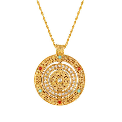 Shop Ancient Style Alluvial Lucky Full Of Pendants