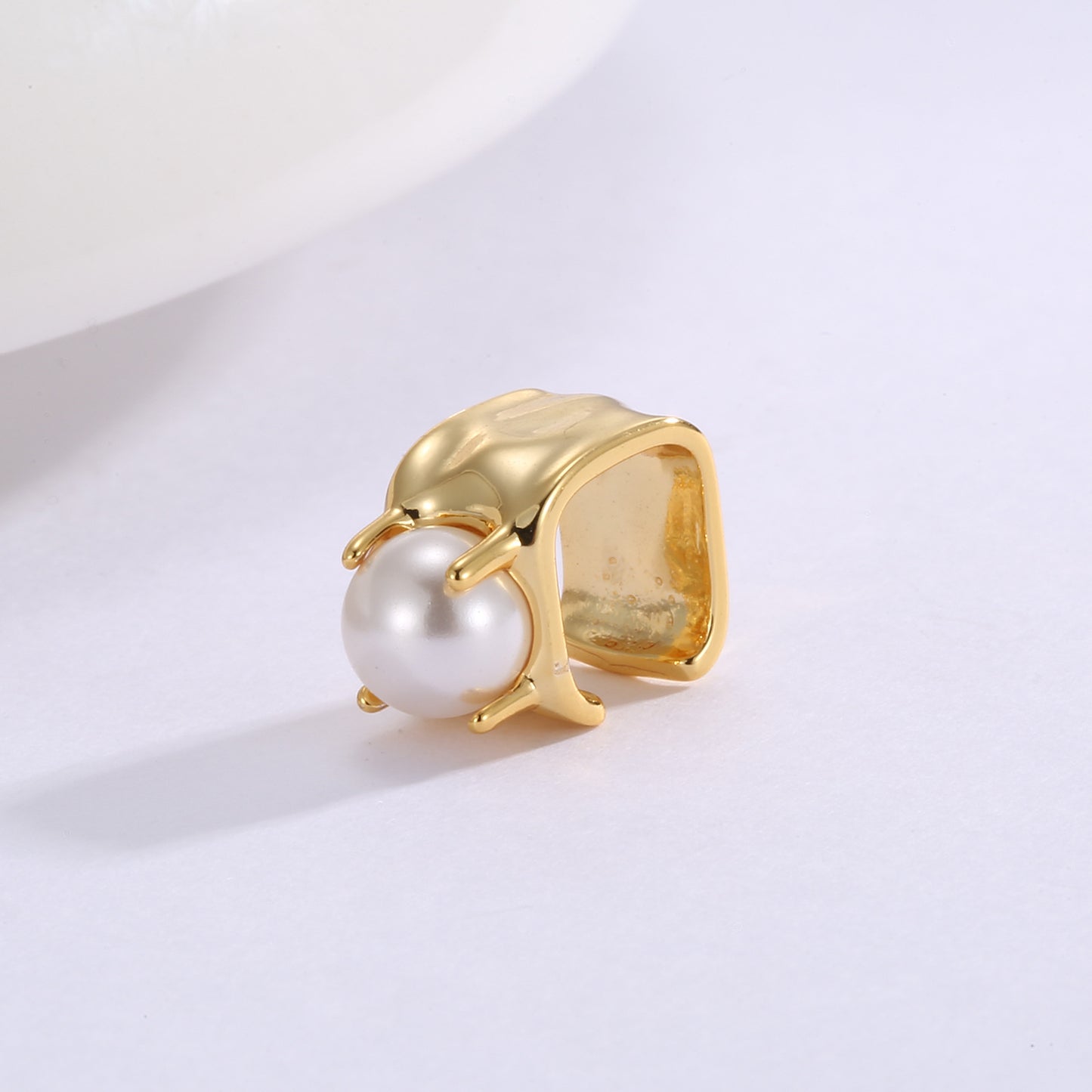 Pearl Sier Needle High-grade Fashion Ornament Rings