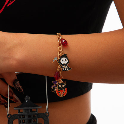 Halloween Party Ghost Trendy Female Pumpkin Bracelets