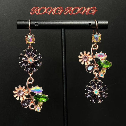 Sweet Court Style Exaggerated Personalized High-grade Earrings