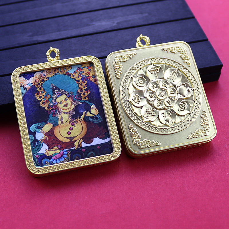 Fifth Master Small Yellow God Wealth Pendants