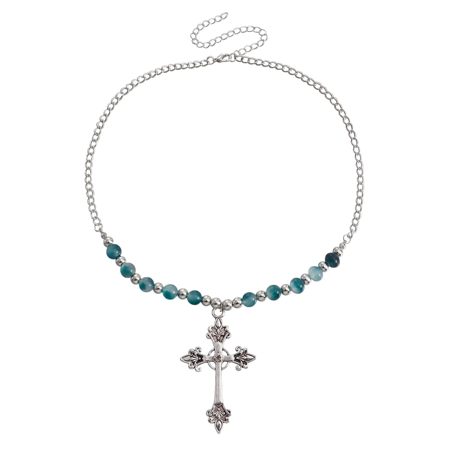 Women's Ornament Vintage Cross Fashion Simple Business Necklaces