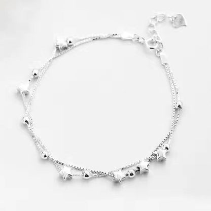 Style Double Circles Star Female Niche Bracelets