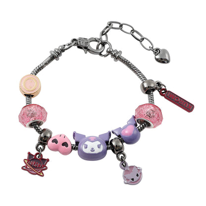 Anime Hello Kitty Clow Beaded Ornament Bracelets